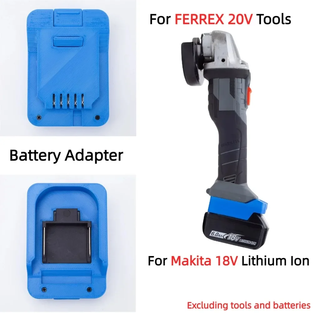 Brushless Cordless Electric Drill 18V - Adaptor Baterai untuk Makita 18V LXT