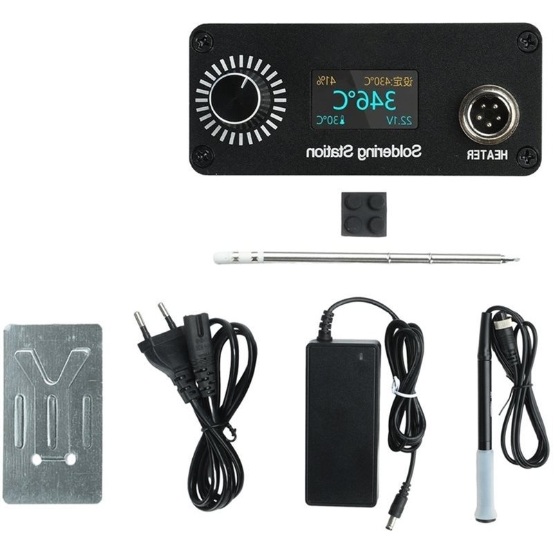 Digital Soldering Station T12 - AB11-T12 Untuk Perbaikan Rumah, Stasiun Penyolderan