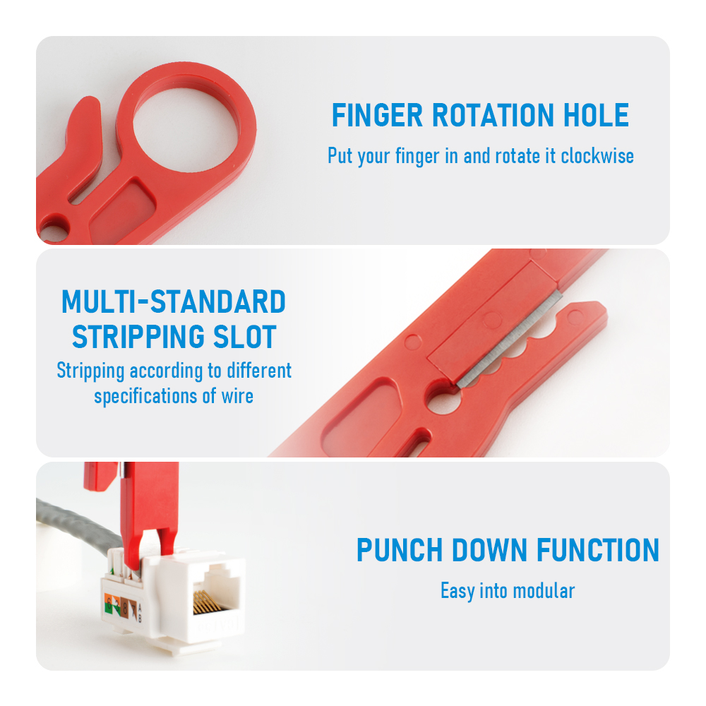 1-Pack / 3-Pack Alat Pengupas  - Automatic Wire Stripper Cutter ulasan dan harga