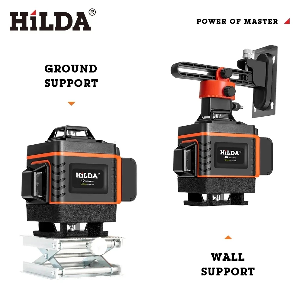 HILDA Laser 16/12 garis 4D, ga - Laser Level 16 Lines 4D Green ulasan dan harga