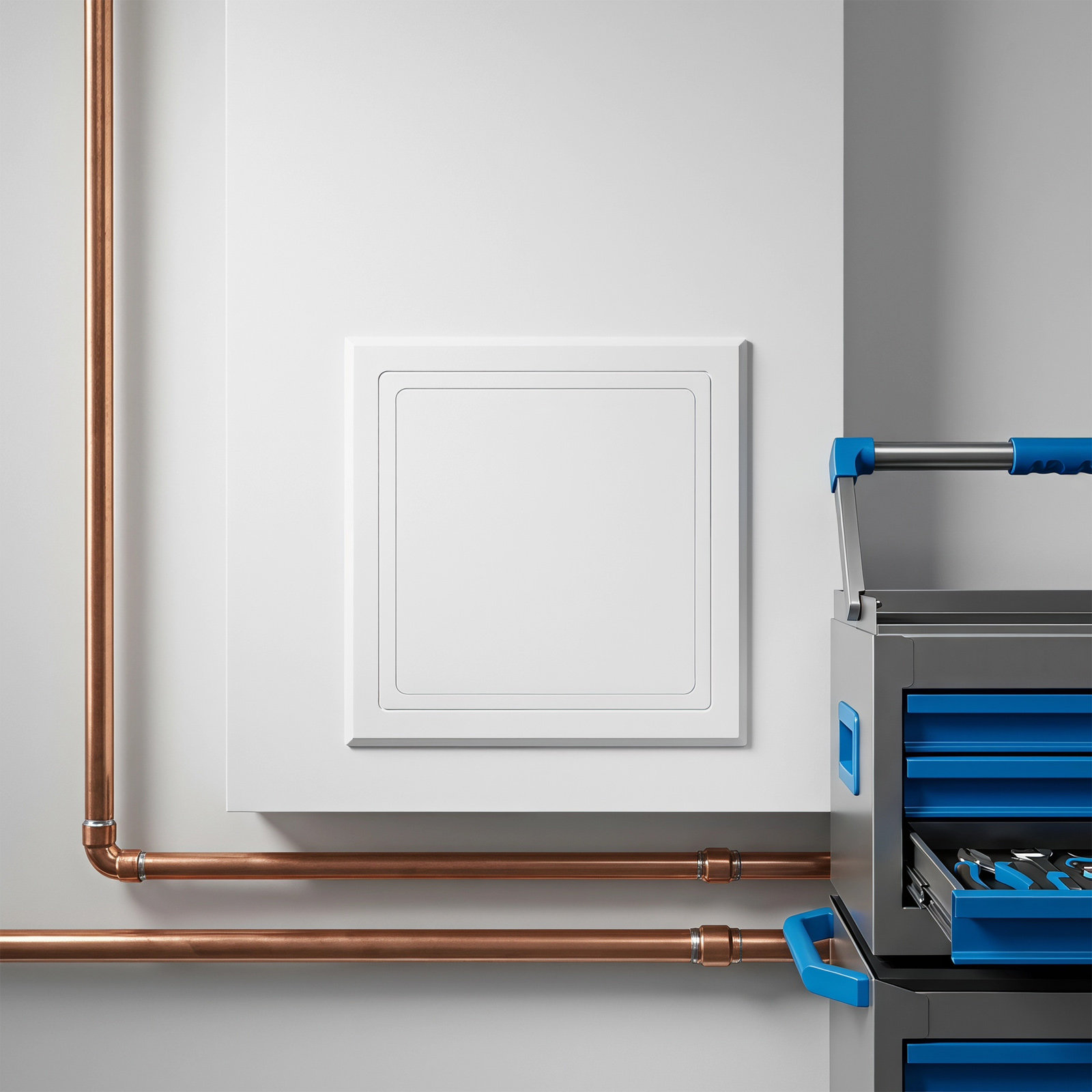 Penutup Lubang Dinding Persegi - Plumbing ulasan dan harga