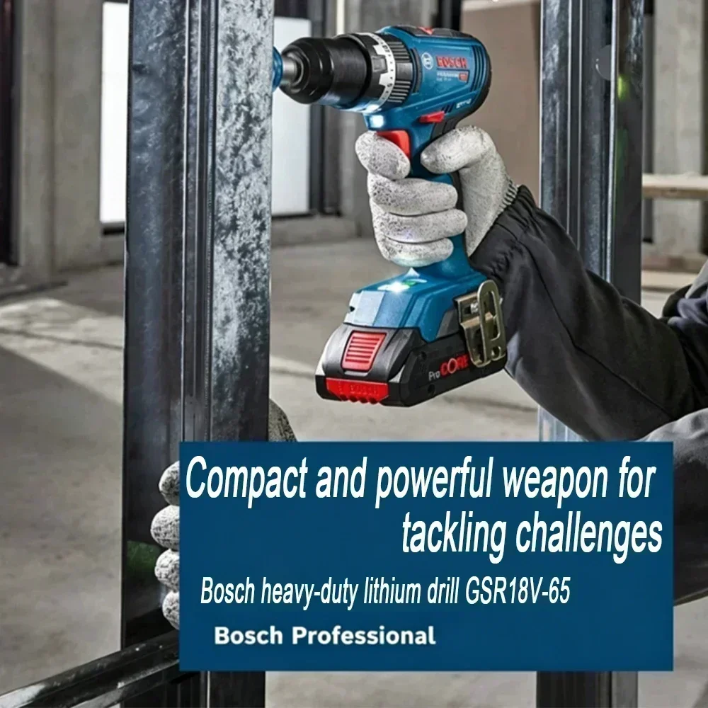 Bosch GSR 18V-65 Bor Tanpa Kab - Brushless Cordless Electric Drill 18V ulasan dan harga