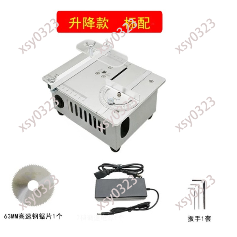 Mesin Gergaji Meja Mini untuk  - Mini Table Saw For Woodworking ulasan dan harga