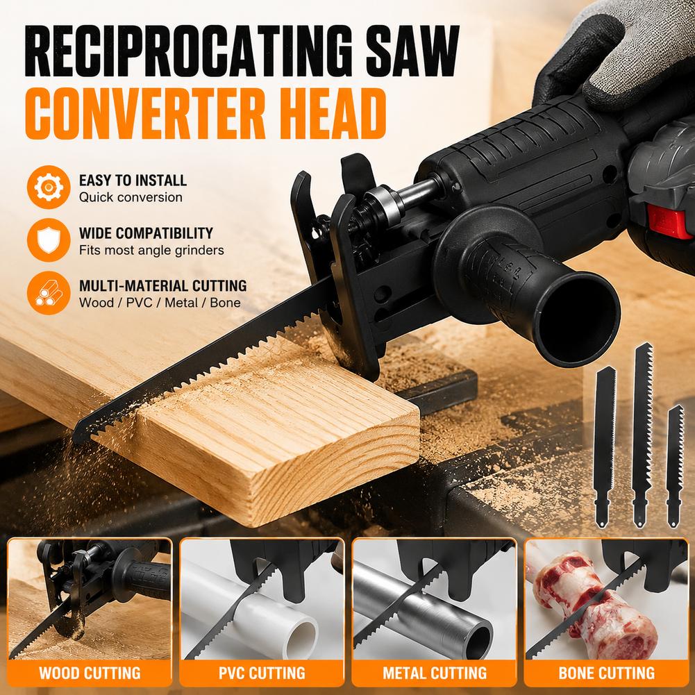 Adaptor Gergaji Bolak-Balik un - Reciprocating Saw Attachment Drill ulasan dan harga