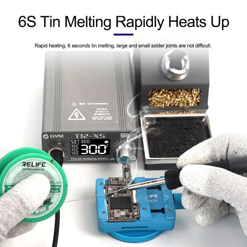 Stasiun Penyolderan Digital LE - Digital Soldering Station T12 ulasan dan harga