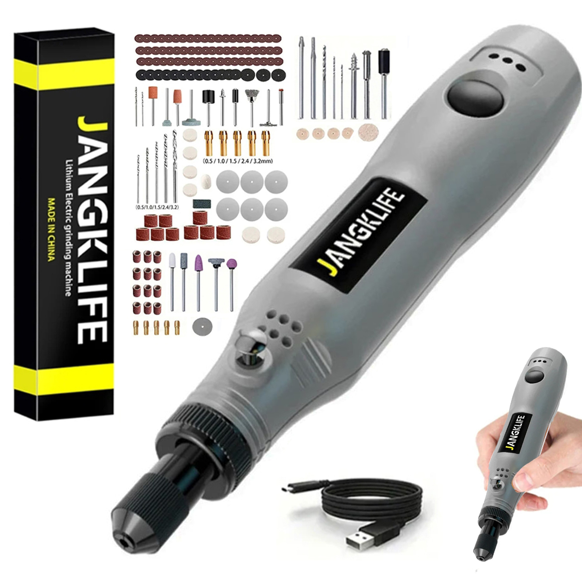 Kit peralatan putar nirkabel U - Cordless Rotary Tool Kit Accessories ulasan dan harga