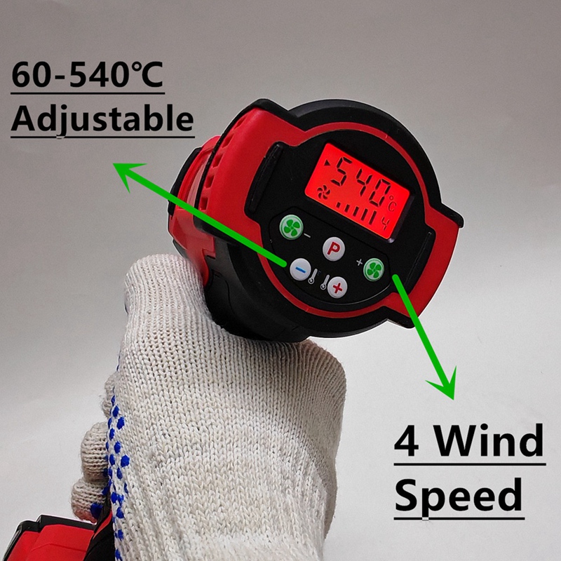 Untuk Baterai 18V Hot Air 60-5 - Power Tools ulasan dan harga
