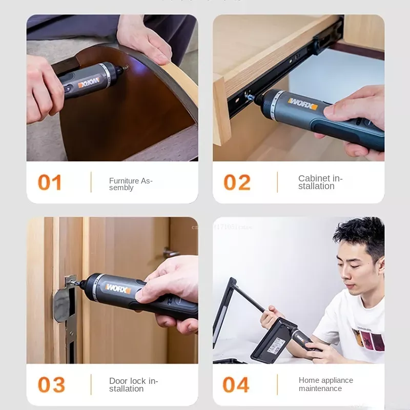 WORX WX242 Set obeng listrik t - Electric Screwdriver Rechargeable Usb ulasan dan harga