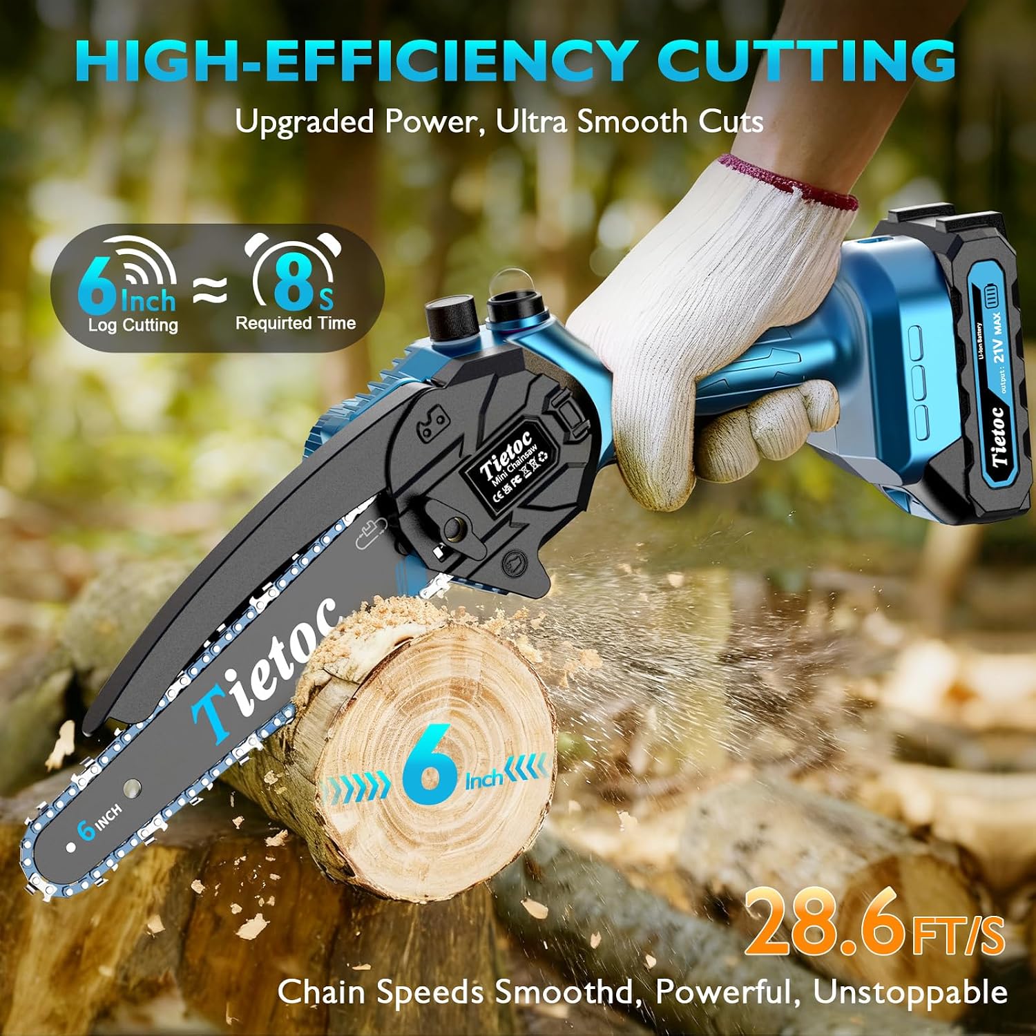 Gergaji Mini, Gergaji Rantai 6 - Mini Electric Chainsaw 6 Inch ulasan dan harga