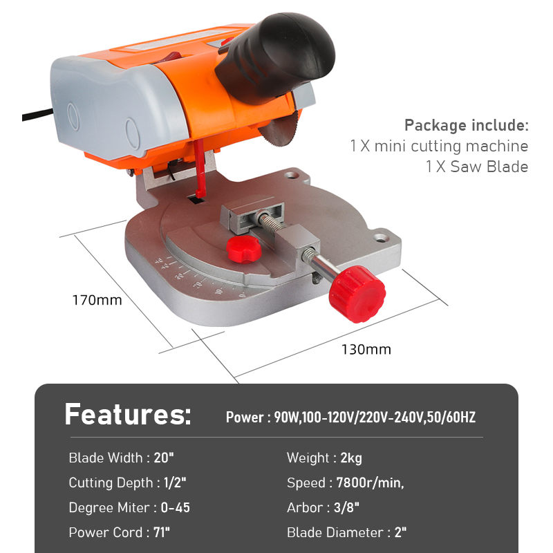 Mesin Pemotong Mini Gergaji Pe - Mini Table Saw For Woodworking ulasan dan harga